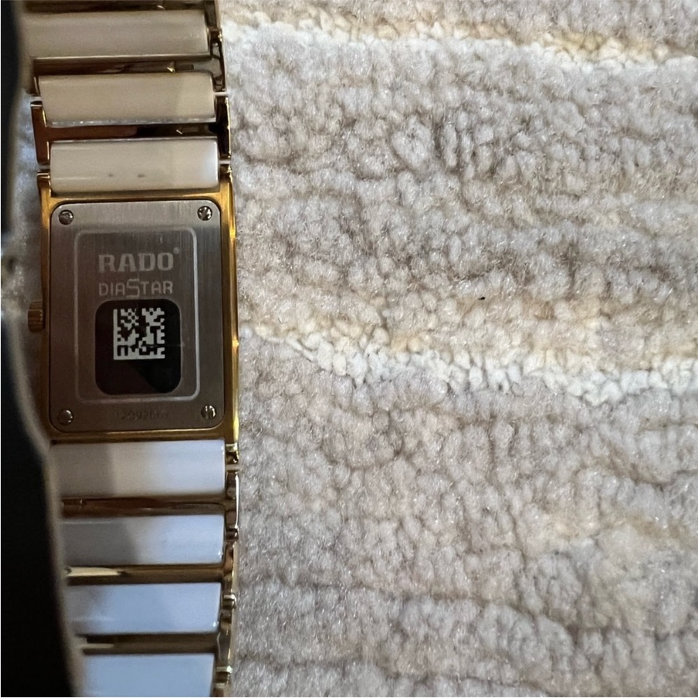 Rado Gold and White Bracelet Watch - Picture 4 of 9